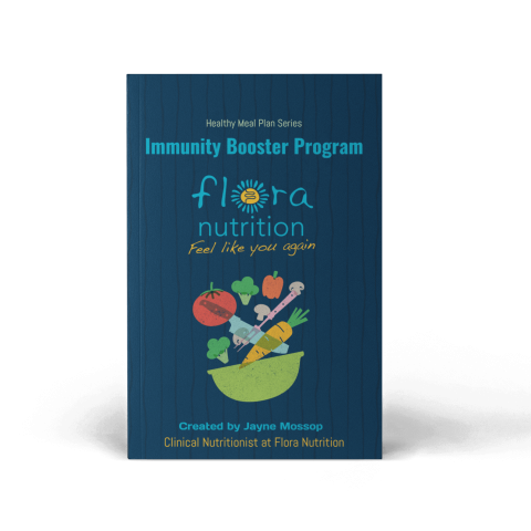 Immunity Booster Program - eBook cover - Flora Nutrition