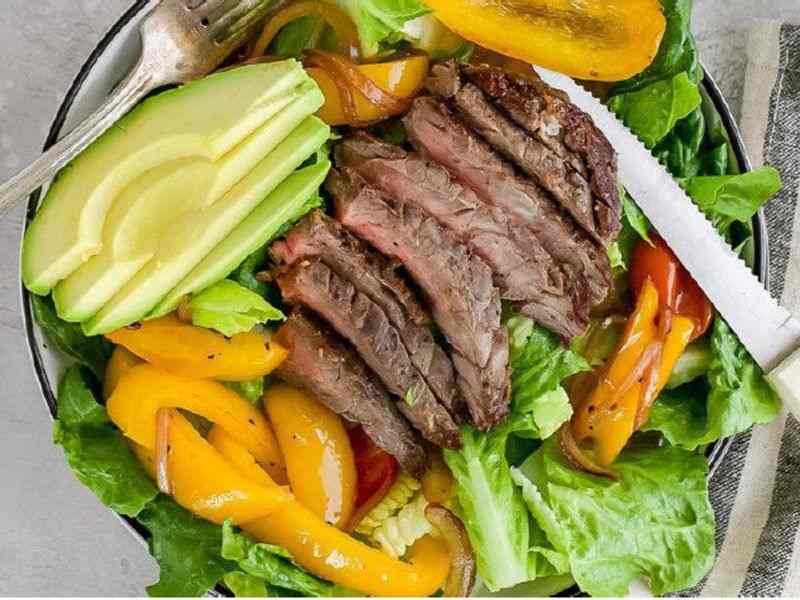 Tasty Fajita Steak Salad Recipe from Flora Nutition Brisbane